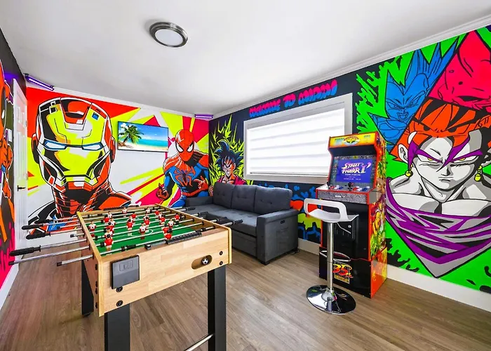 Spectacular Miami Oasis - Htd Pool,5 Bdrooms ,Mini Golf, Playground, Baby Items, Bbq
